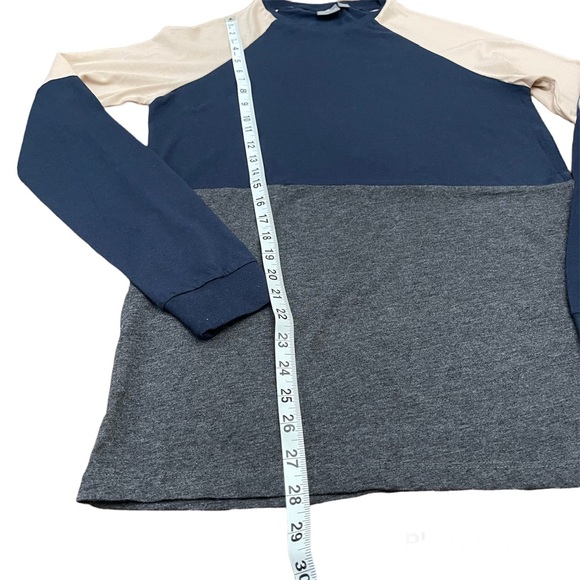 ASOS - MEN’S COLOR BLOCK L/S T-SHIRT - Picture 4 of 9